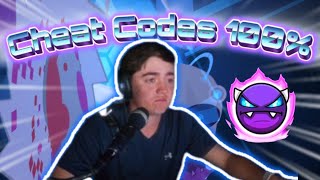 MUSIC BY TOKYO MACHINE?!?! | Cheat Codes 100% by Whirl | Geometry Dash