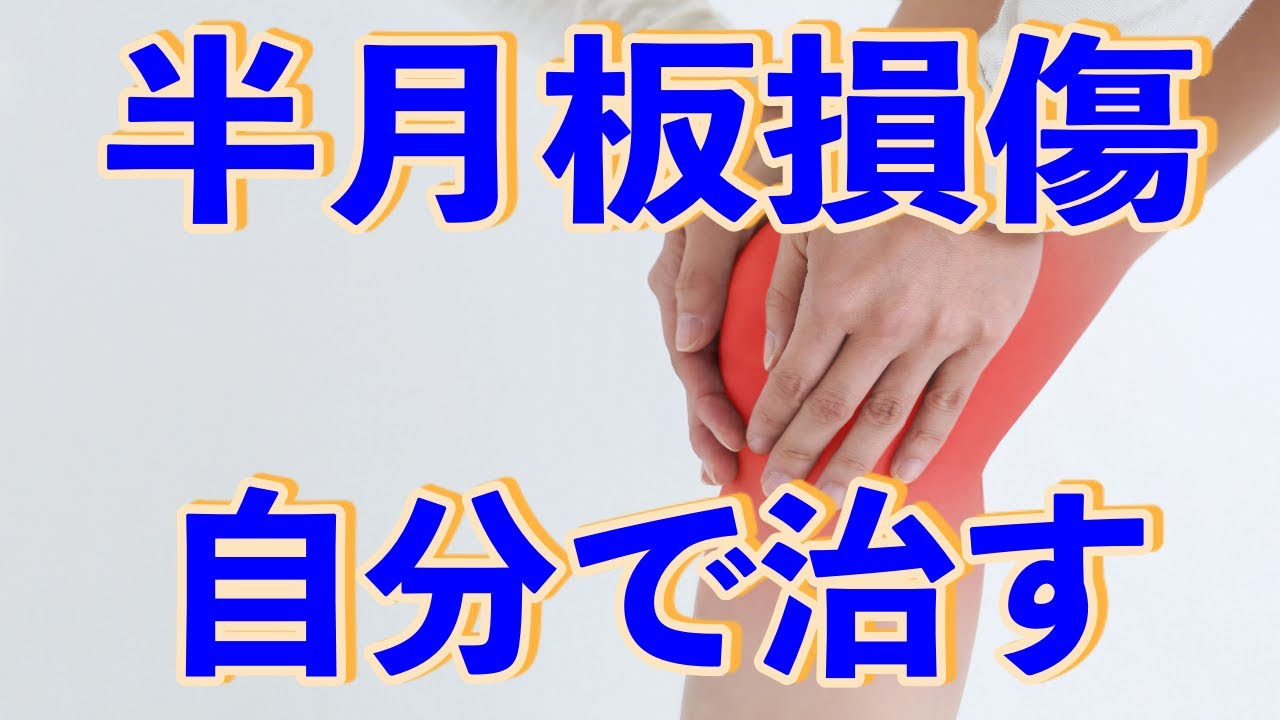 【半月板の真実】半月板損傷と言われた方は必ず見てください