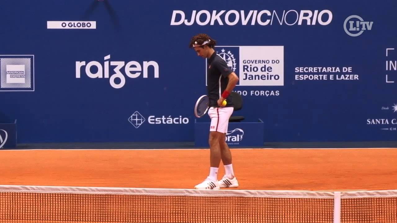 Bem-humorado, Djokovic se derrete em elogios a Guga - ESPN