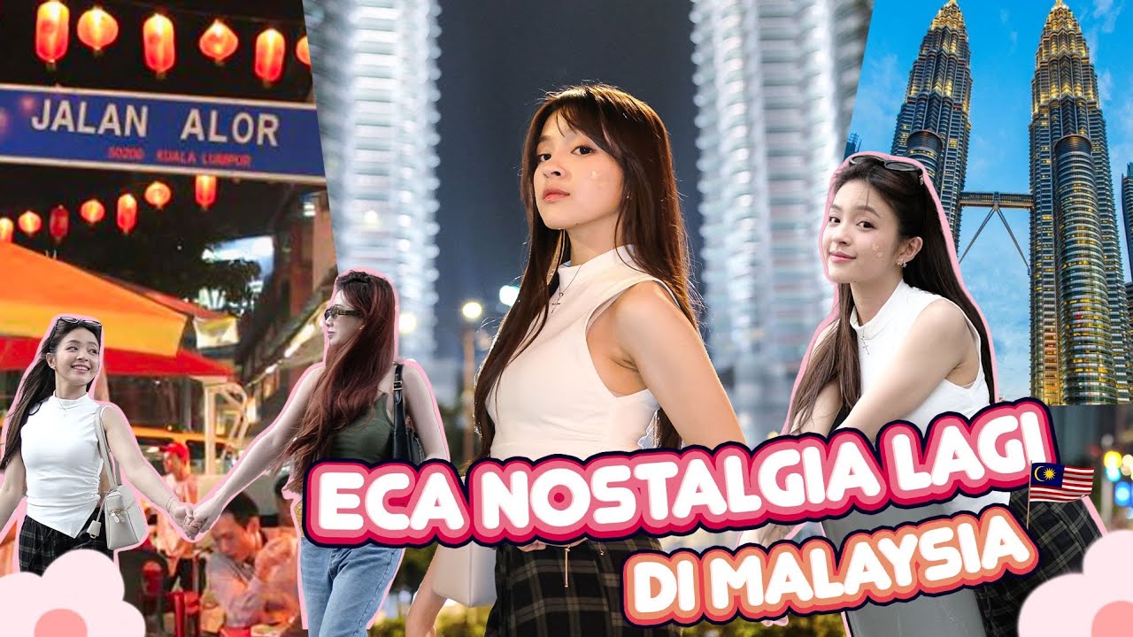 ECA JADI LOKAL DI MALAYSIA! VLOG MALAYSIA DAY 1 🇲🇾🥰🎀
