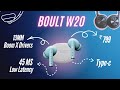 Budget-Friendly TWS Earbuds – Boult W20 Review Under ₹799 💰