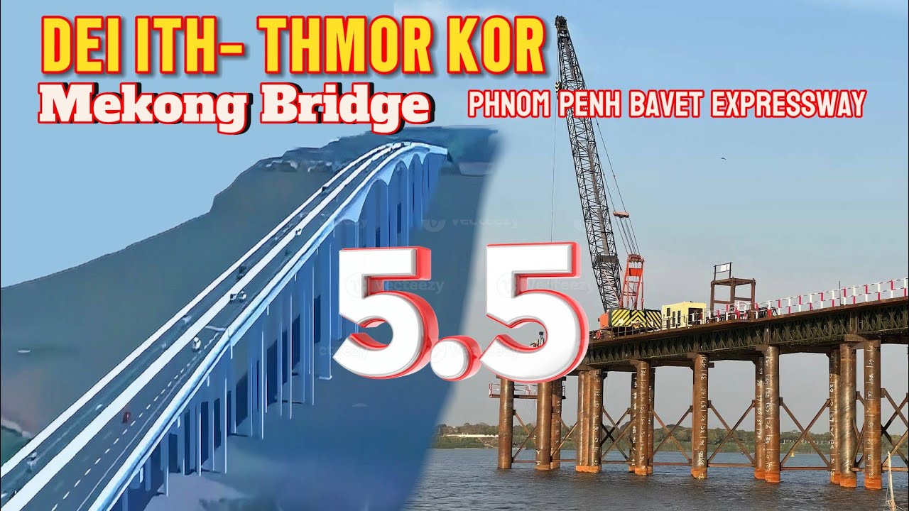 Cambodia's $1.64B Expressway and Mega Bridge Revolution!