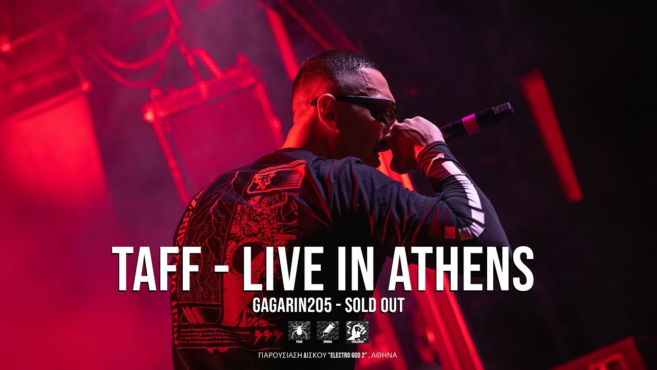 TAFF - LIVE IN ATHENS // SOLD OUT GAGARIN💀8.11.2025