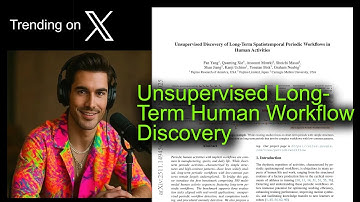 Unsupervised Long-Term Human Workflow Discovery