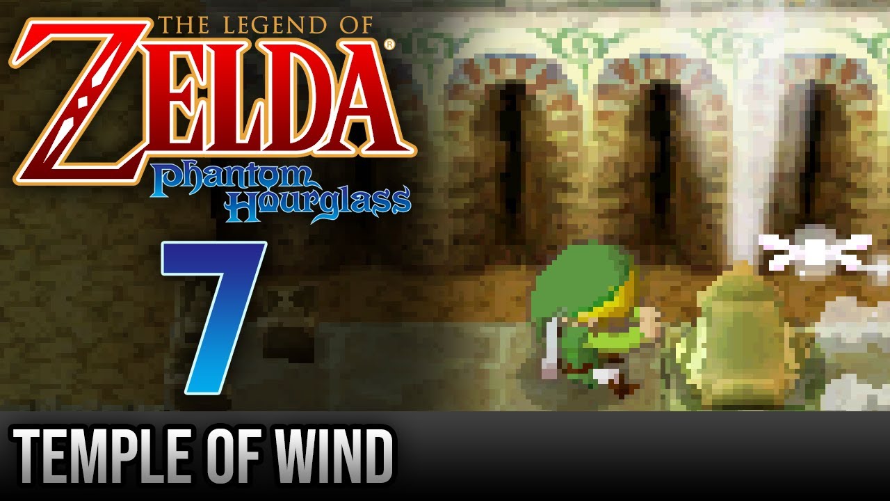 Legend of Zelda Phantom Hourglass Walkthrough 7 Temple of Wind - YouTube