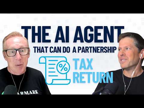 AI agent completing partnership tax return analysis