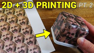 Famous Full colour first layers on your 3D prints part 2 - Laser and inkjet printers too! Wealth