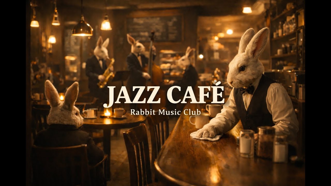 Jazz Café Lounge — Vintage Jazz for Coffee, Leisure & Cozy Nights – Rabbit Music Club