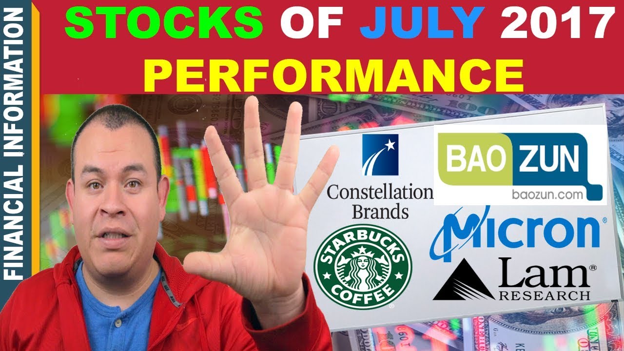 5 Stocks to BUY in JULY 2017 PERFORMANCE 📈 | TOP JULY STOCKS UPDATE