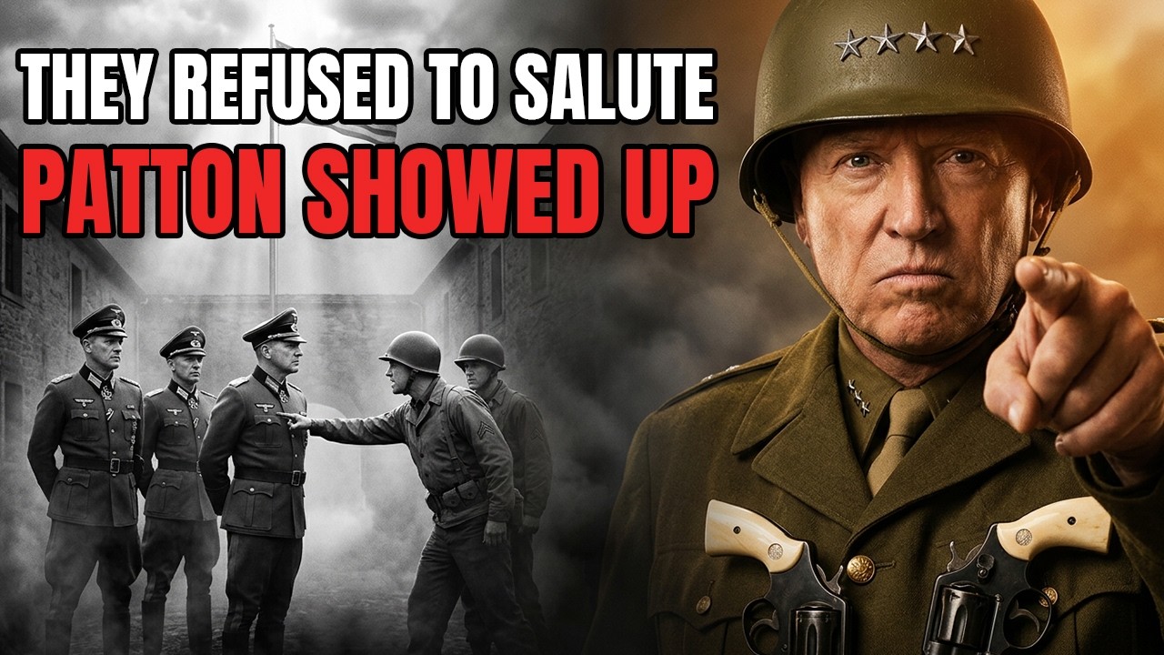 What Patton Did When Wehrmacht Officers Refused to Salute the American Flag