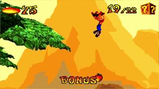 Crash Bandicoot Fusion  (GBA) - Mission#1(1080p) With Shaders