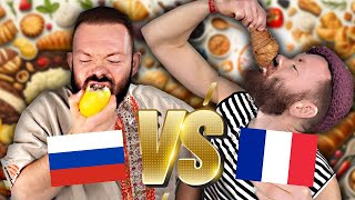 COMMENT ON MANGE en FRANCE VS RUSSIE