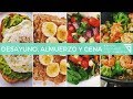 Desayuno, Almuerzo & Cena || Recetas Rapidas y Saludables