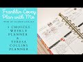 Plan With Me Week Oct 25, 2020 - Franklin Covey Teresa Collins Planner- 5 Choices Weekly Planner