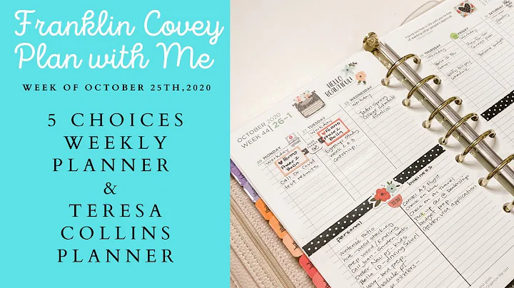 Plan With Me Week Oct 25, 2020 - Franklin Covey Te...