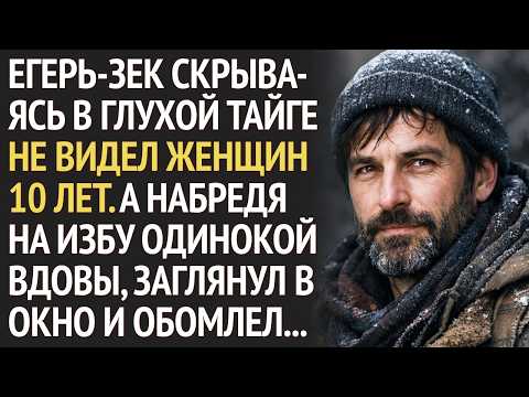 Одинокий ЕГЕРЬ-ЗЕК не встречал женщин 10 ЛЕТ. А набредя на ИЗБУ с вдовой, заглянул в окно и обомлел