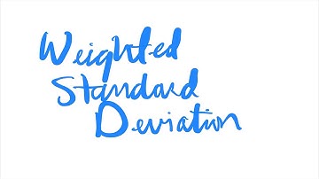 5.9 Weighted Standard Deviation in R