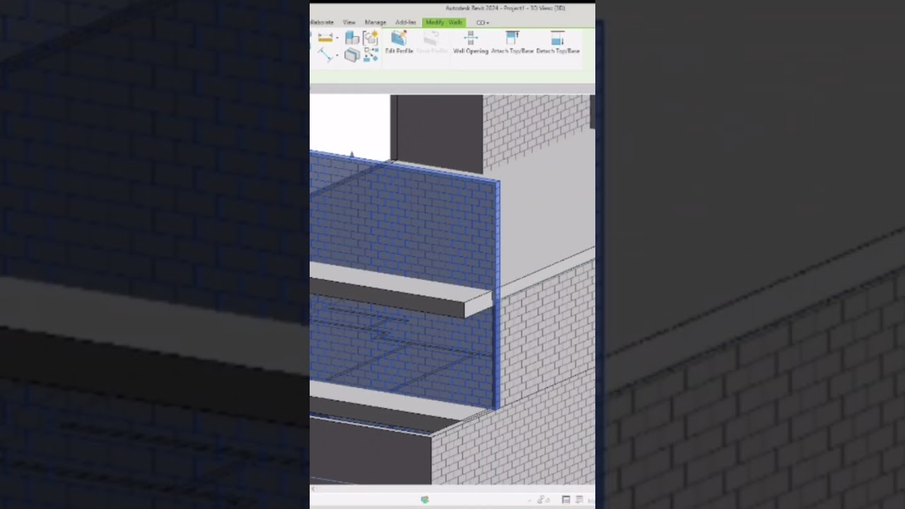 Ep - 04 Modern Villa Design in Revit Architecture |Residential Project & 3D Model 