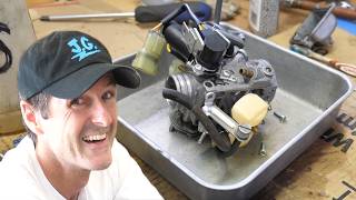 Honda Reflex Scooter Revival Part 4 - Lazy Man's Carburetor Cleaning