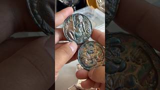 Toned Silver🍿🍿🍿 #silverstacking #coin #preciousmetals #pouredsilver #silvercoins #silverrounds