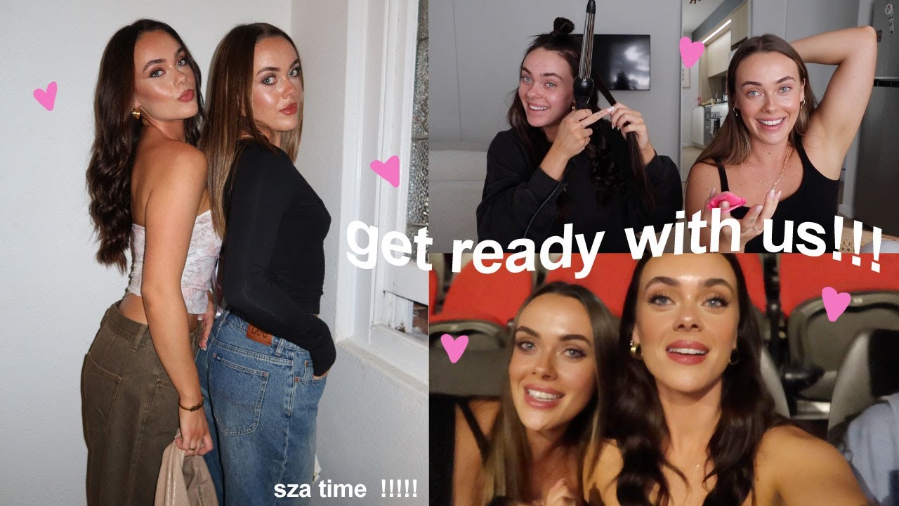 A BIG CONCERT GRWM (hair, makeup outfit)