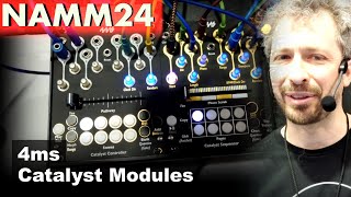 NAMM 2024 - 4ms - Catalyst Sequencer + Controller