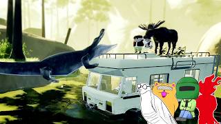 ワニの沼をキャンピングカーで渡るゲーム【RV There Yet?】