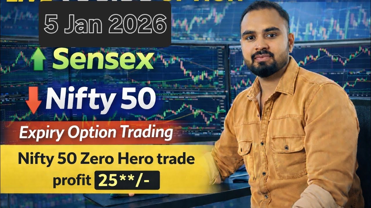 Expiry Day धमाका 🔥 | NIFTY 50 Zero to Hero Strategy | Live Trade