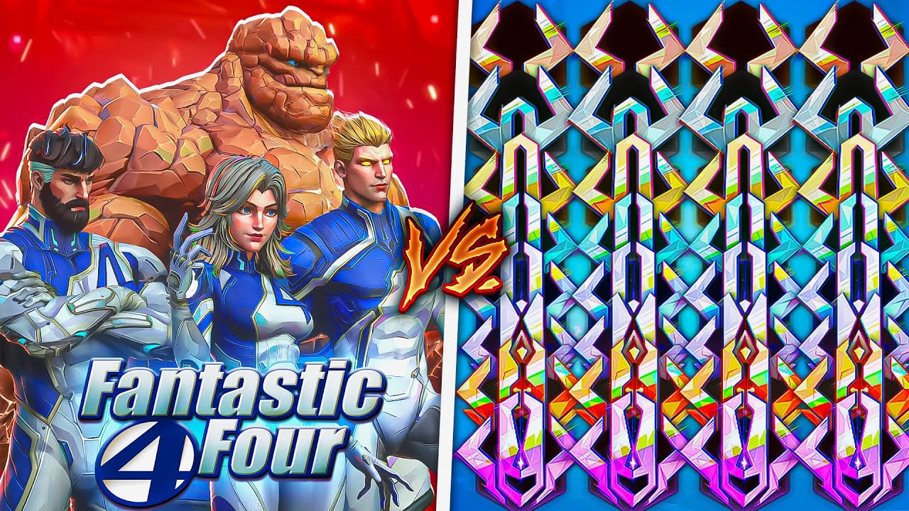 FANTASTIC 4 vs EVERY RANK Until They Lose... (this was INSANE)