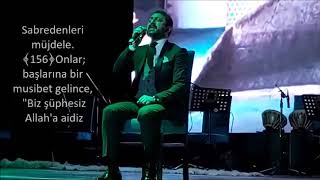 Ali Tel Bakara 153-156 Yunus 62-65 Aşri Şeri̇fkurani Keri̇m Ti̇laveti̇