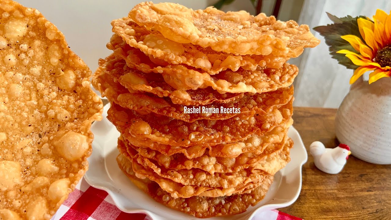 Buñuelos crujientes y deliciosos 😋