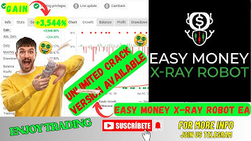 Easy Money X Ray Robot EA 2025 | Unlimited Version | Profitable Forex EA| Best forex EA 2025|