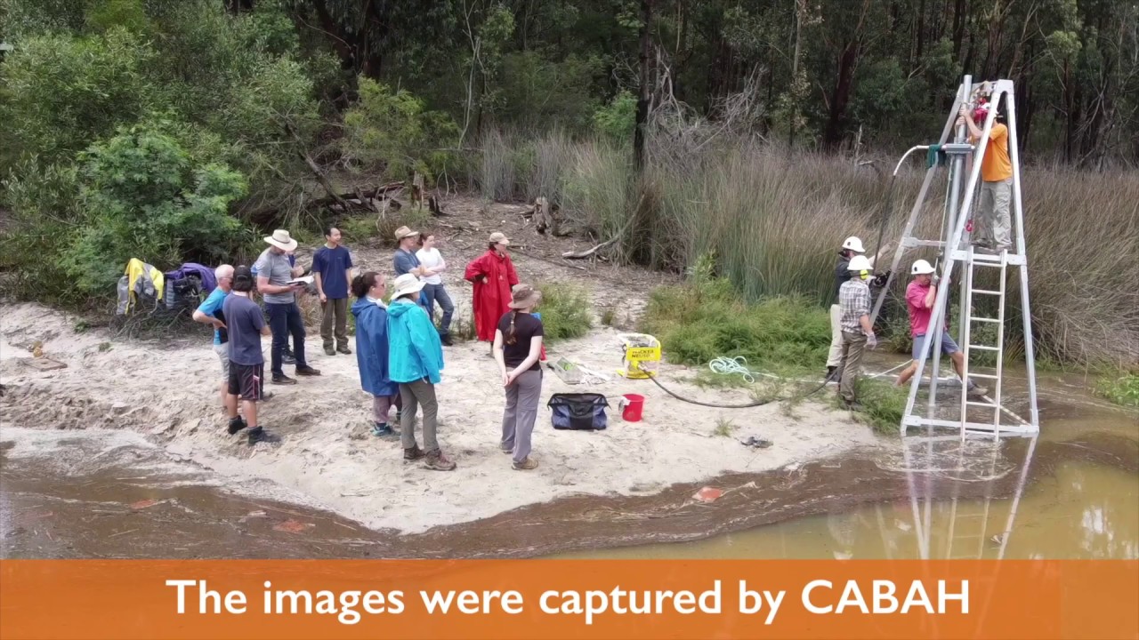 Learning about collecting and analysing lake sediment cores, Thirlmere ...