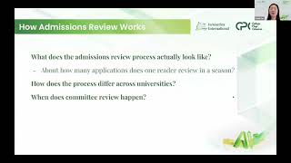 InAmerica 2026 5th College Preparation Carnival - Top College Admissions: What Actually Worked