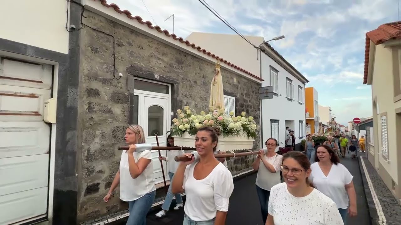LIVE: Procissão de Recolha de Imagens Maia, São Miguel Açores Portugal - 05.10.2024