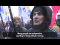 Rent-A-Mob: Ukraine's Paid Protesters