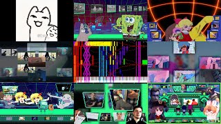 [YTPMV Mashup + Black MIDI]  Deltarune - A CYBERS WORLD?