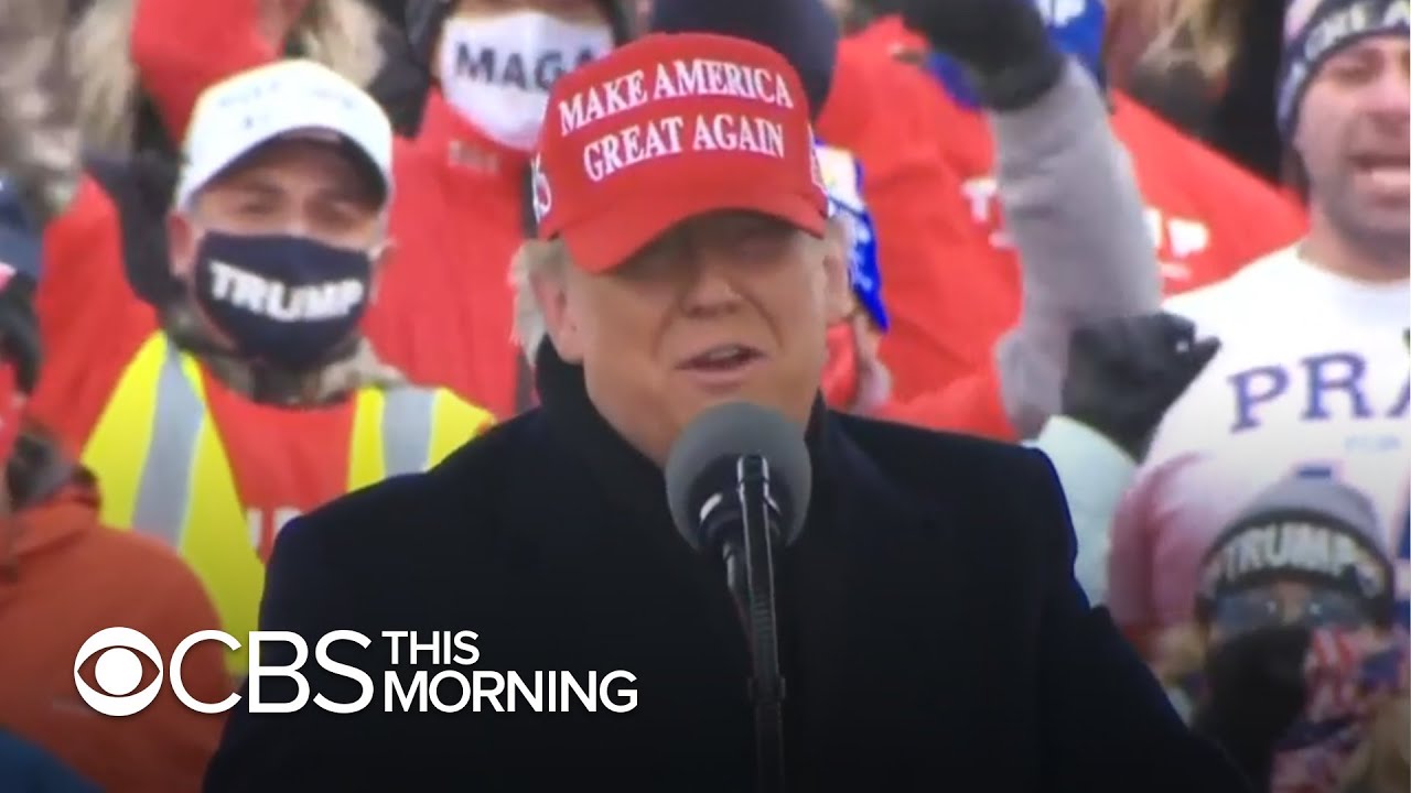 Trump demands winner declared on Election Day, signals possible legal action if results not known