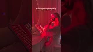 My husband thinks we'll age together...but I am using Red LED Light Therapy
