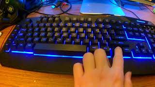 Blackweb RGB Keyboard review (RGB on a Budget)