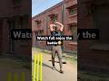Batting against unplayable bowling 😯❌🖤—-#cricket #shorts #trending #viralshort