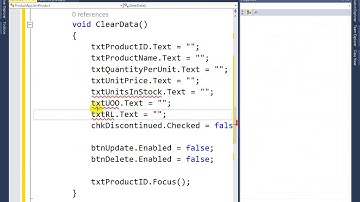 របៀបភ្ជាប់ទៅកាន់ Server និង Database ជាមួយភាសា C# (How to connect to Sever and Database in C#)