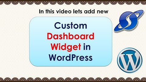 How to add WordPress Dashboard Widget - Sufyan Code Generator