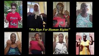 Bajan Deaf  Community - "We Sign For Human Rights"  2021