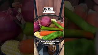 Folding fruit storage rack | Amazon finds | shorts #amazon #shorts