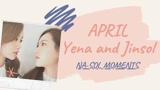 (APRIL)Yena X Jinsol moments [NA-SOL]