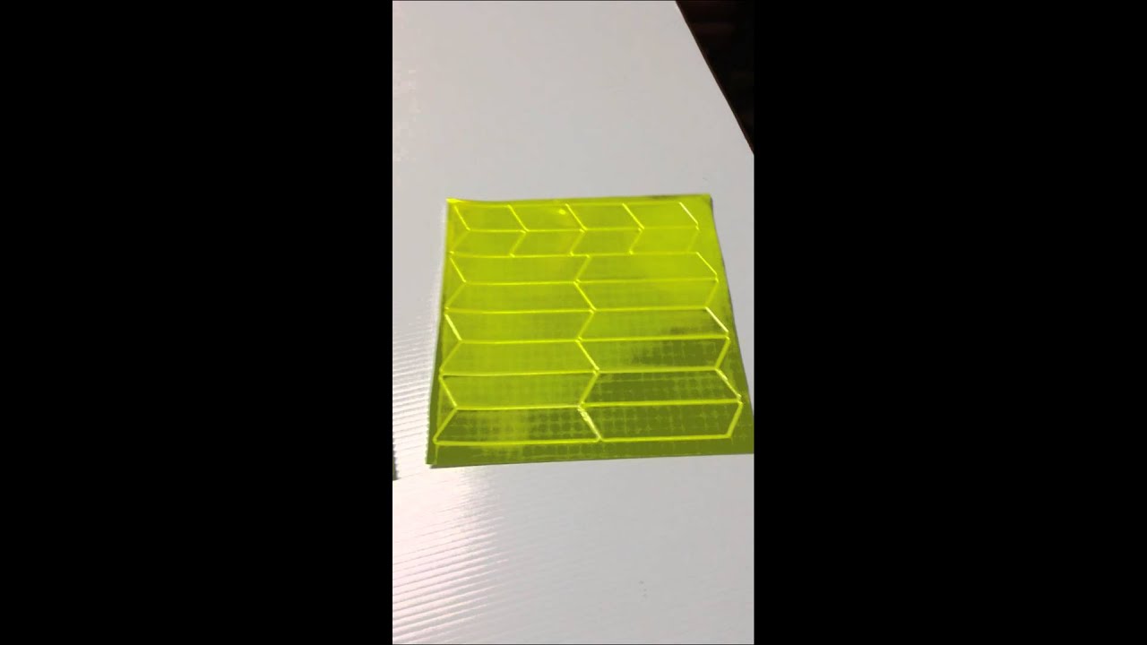 NFPA Fire Helmet Reflective Decals by Orafol.  Oralite Brand.