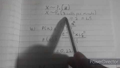 Poisson distribution Part 1 | Statistics (Quantitative Techniques)