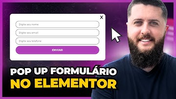 Como Criar POP UP com FORMULÁRIO no Elementor Pro + Abrir com Botão