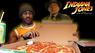 Papa John's XL New Yorker Pizza Review / New Indiana Jones Movie Review!